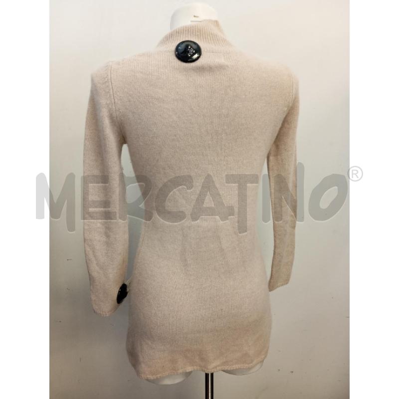 CARDIGAN D DUNCAN CASHMERE BEIGE  | Mercatino dell'Usato Verona fiera 3