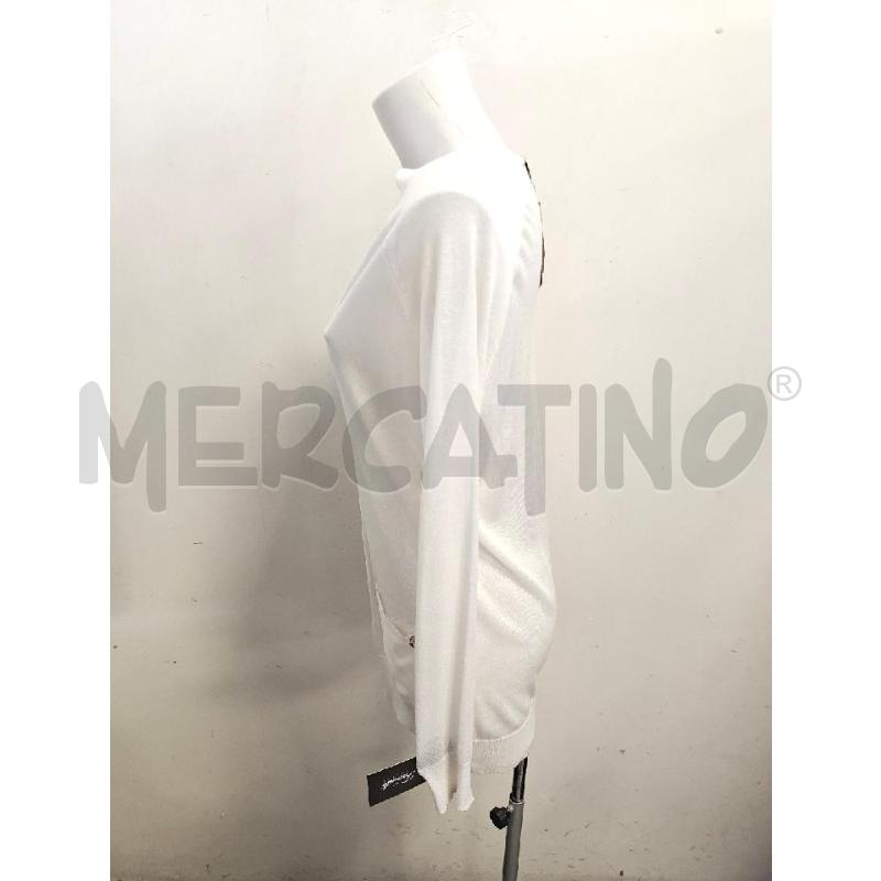 CARDIGAN D GALLESI BIANCO  | Mercatino dell'Usato Verona fiera 2