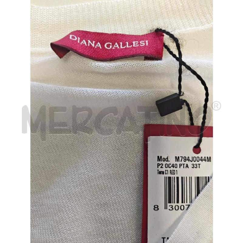CARDIGAN D GALLESI BIANCO  | Mercatino dell'Usato Verona fiera 5