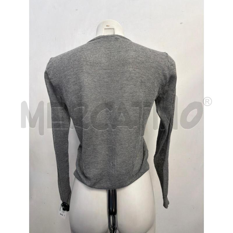 CARDIGAN D TWIN SET GRI ROMBI BIA NERI  | Mercatino dell'Usato Verona fiera 3