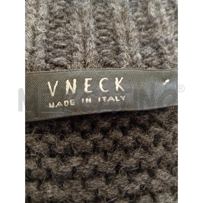 CARDIGAN UBVNECK GRIGIO ALAMARI MISTO LANA ALPACA | Mercatino dell'Usato Verona fiera 4