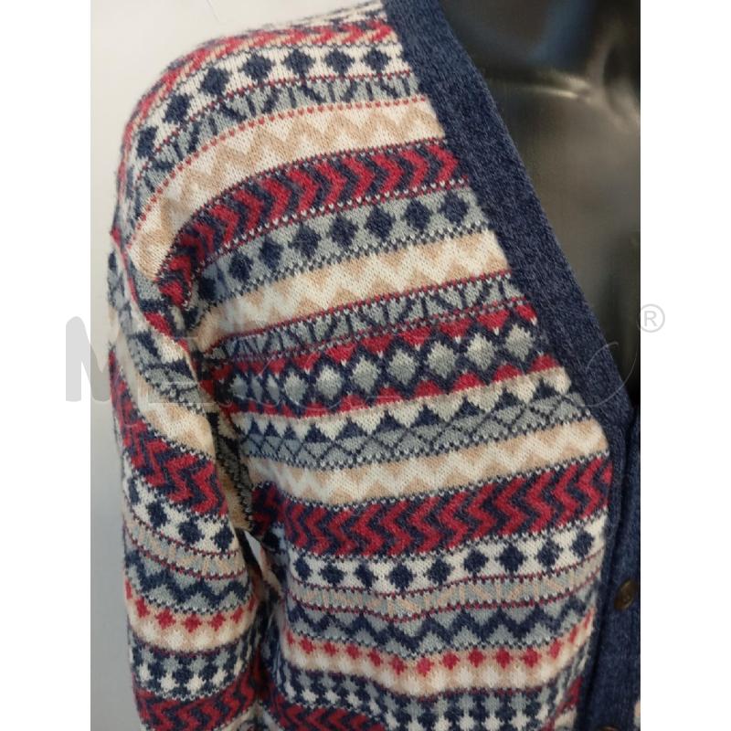 CARDIGAN U MISSONI BIA BLU ROSSO  | Mercatino dell'Usato Verona fiera 2