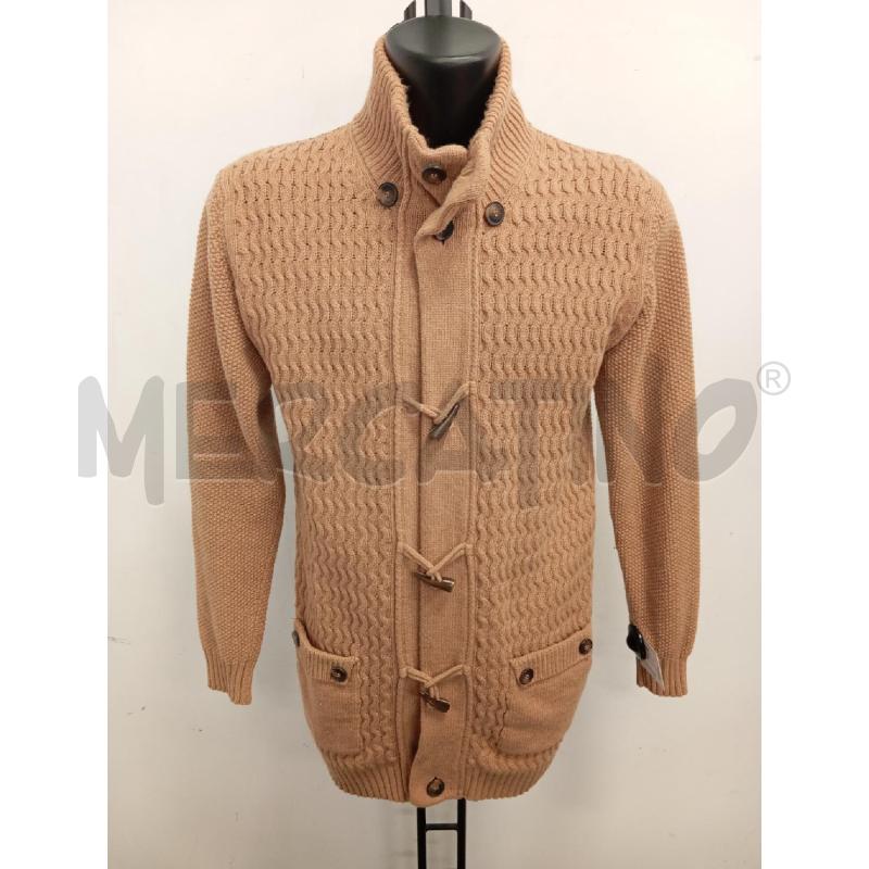CARDIGAN U NEIL KATTER CAMMELLO ALAMRI  | Mercatino dell'Usato Verona fiera 1