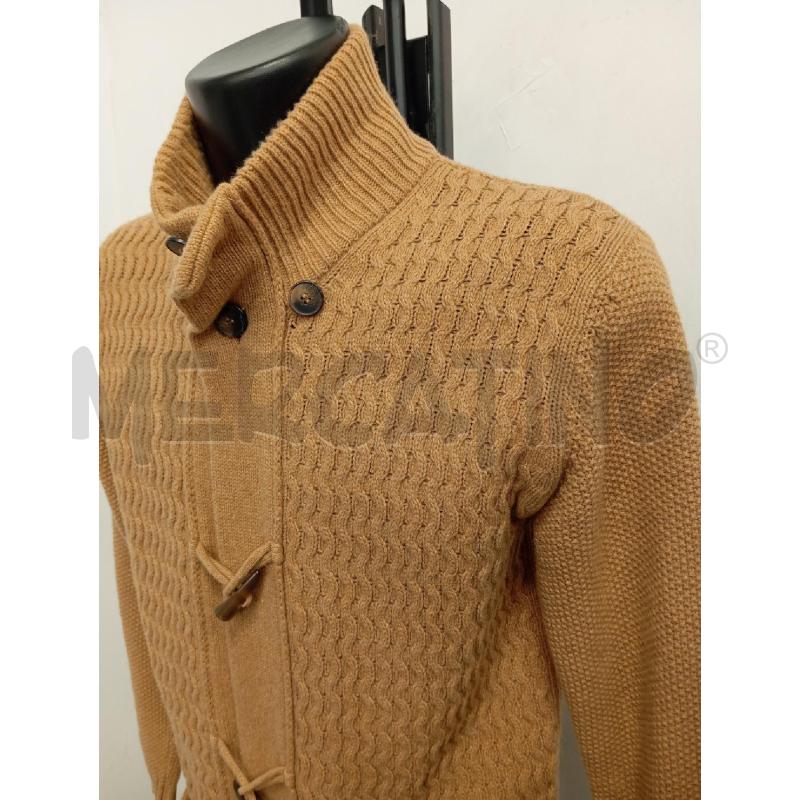 CARDIGAN U NEIL KATTER CAMMELLO ALAMRI  | Mercatino dell'Usato Verona fiera 2