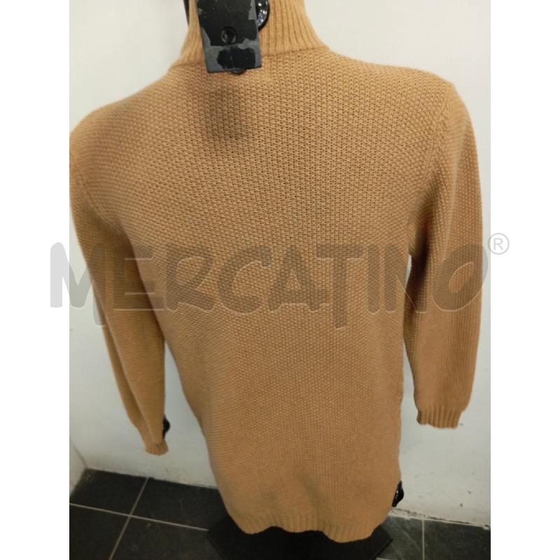 CARDIGAN U NEIL KATTER CAMMELLO ALAMRI  | Mercatino dell'Usato Verona fiera 3