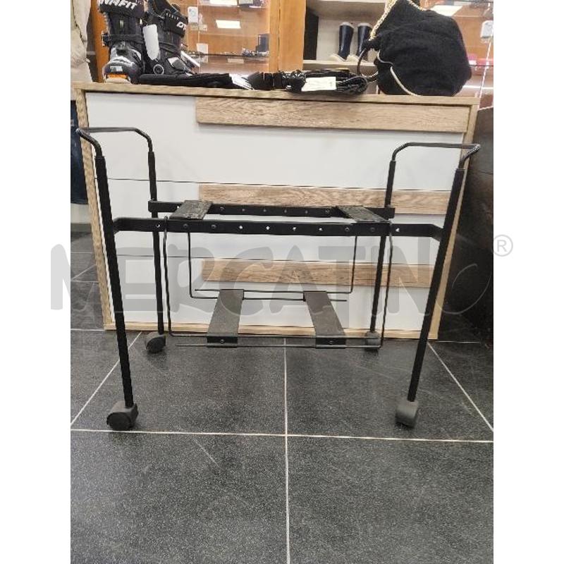 CARRELLO TV TEULADA METALLO PER ZANOTTA | Mercatino dell'Usato Verona fiera 1
