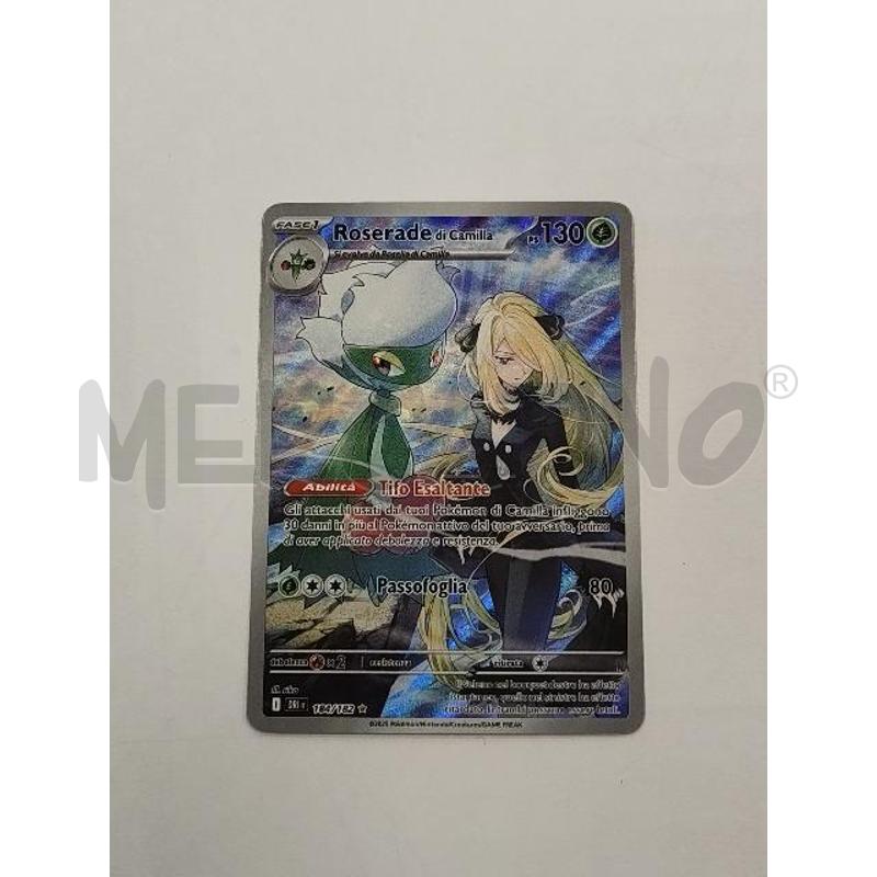 CARTA ROSERADE DI CAMILLA POKEMON | Mercatino dell'Usato Verona fiera 1