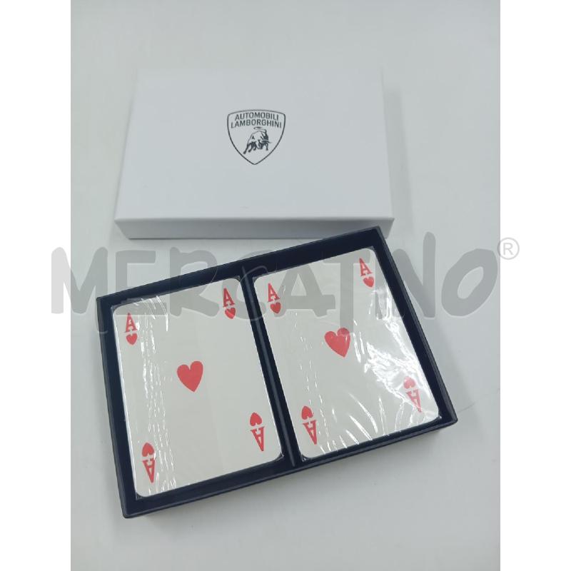 CARTE DA GIOCO LAMBORGHINI | Mercatino dell'Usato Verona fiera 2