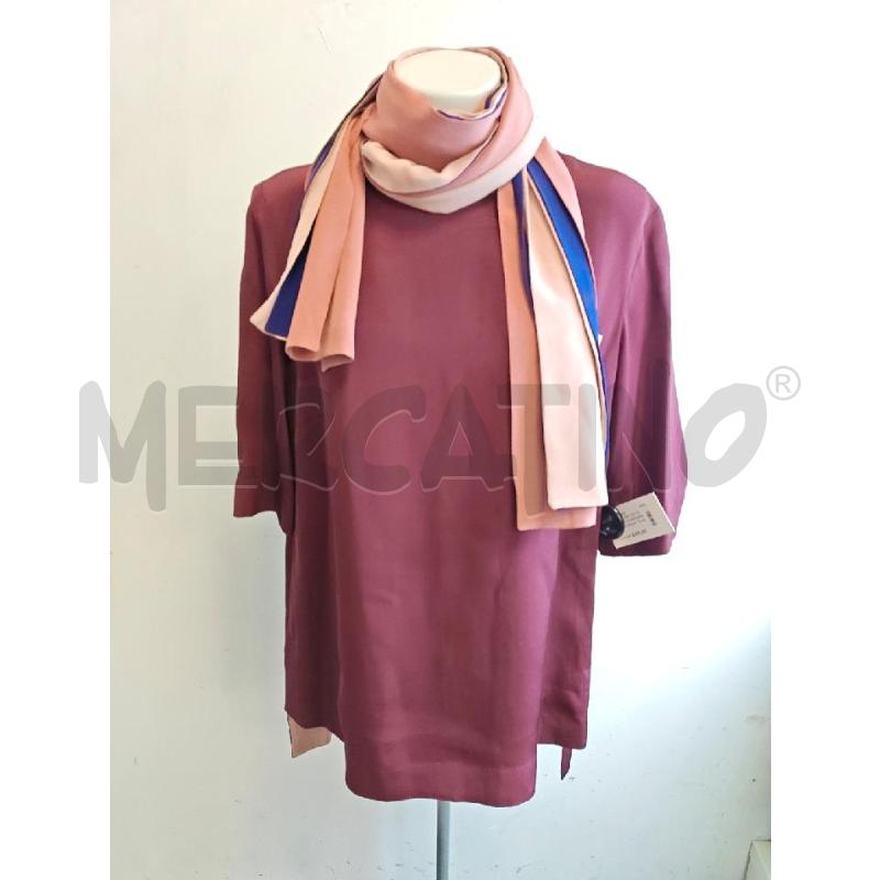 CASACCA D INTRED BORDEAUX CON FASCIA COLLO  | Mercatino dell'Usato Verona fiera 1