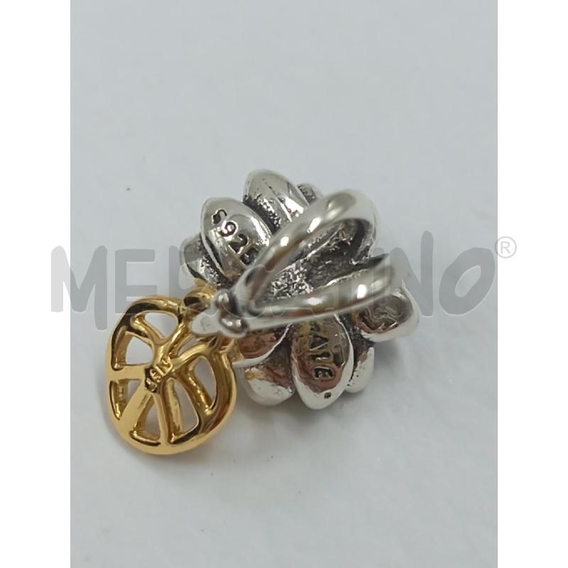 CHARM PANDORA PRINCIPESSE DISNEY TIANA NINFEA  | Mercatino dell'Usato Verona fiera 3