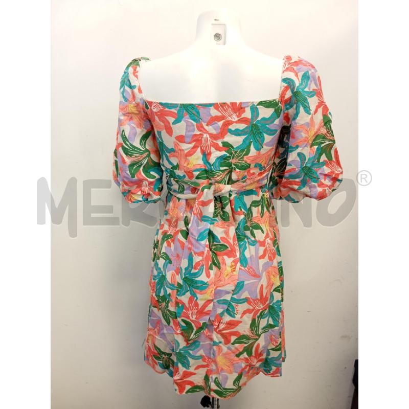 CHEMISIER DONNA PINKO FIORI ARANCIO VIOLA MANICA PALLONCINO  | Mercatino dell'Usato Verona fiera 4
