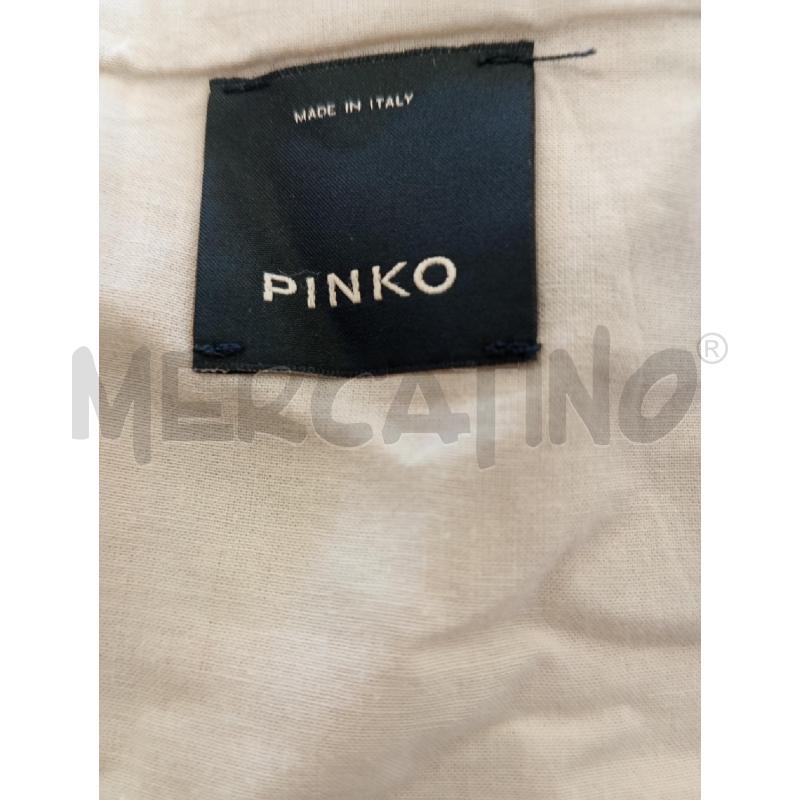 CHEMISIER DONNA PINKO FIORI ARANCIO VIOLA MANICA PALLONCINO  | Mercatino dell'Usato Verona fiera 5