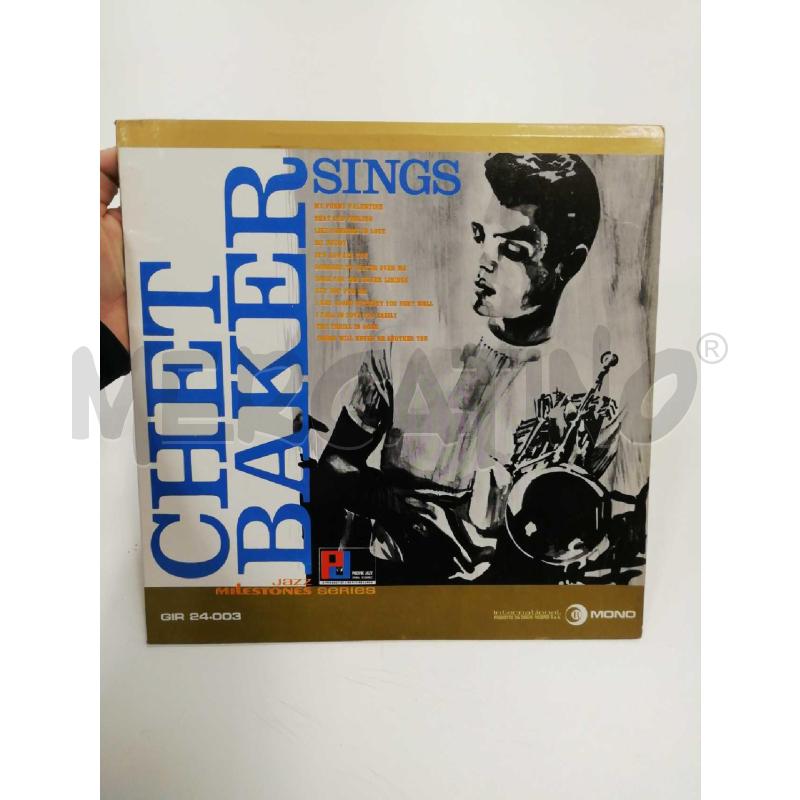 CHET BAKER SINGS 1967 DISCO 33 GIRI | Mercatino dell'Usato Verona fiera 1