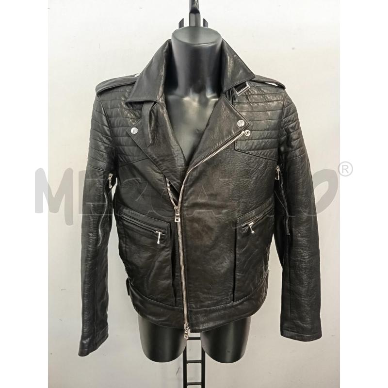 CHIODO U  PELLE BALMAIN NERO  | Mercatino dell'Usato Verona fiera 1