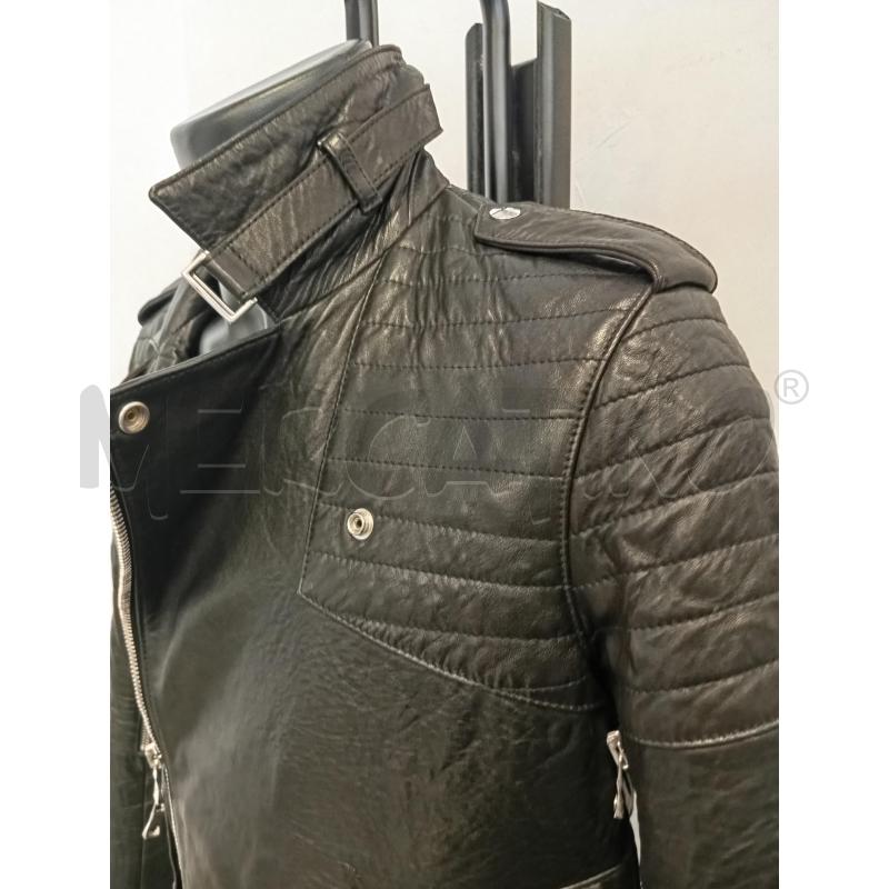 CHIODO U  PELLE BALMAIN NERO  | Mercatino dell'Usato Verona fiera 2
