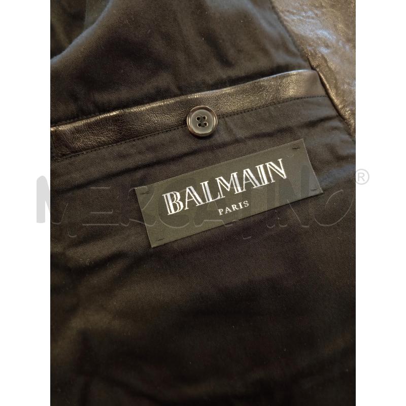 CHIODO U  PELLE BALMAIN NERO  | Mercatino dell'Usato Verona fiera 4
