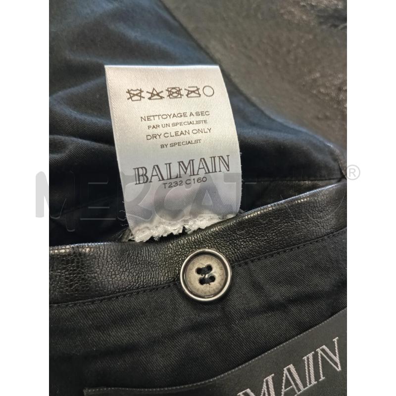 CHIODO U  PELLE BALMAIN NERO  | Mercatino dell'Usato Verona fiera 5
