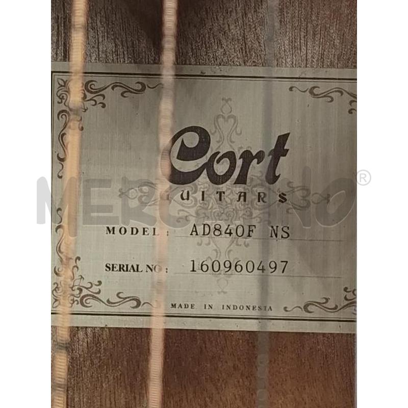 CHITARRA CORT AD840F CON INGRESSO JACK | Mercatino dell'Usato Verona fiera 2
