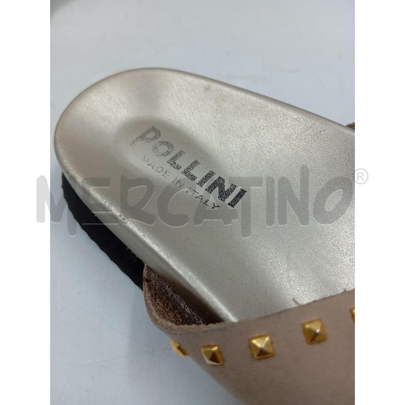 CIABATTE D POLLINI INCROCIATA CON BORCHIE BEIGE  | Mercatino dell'Usato Verona fiera 4