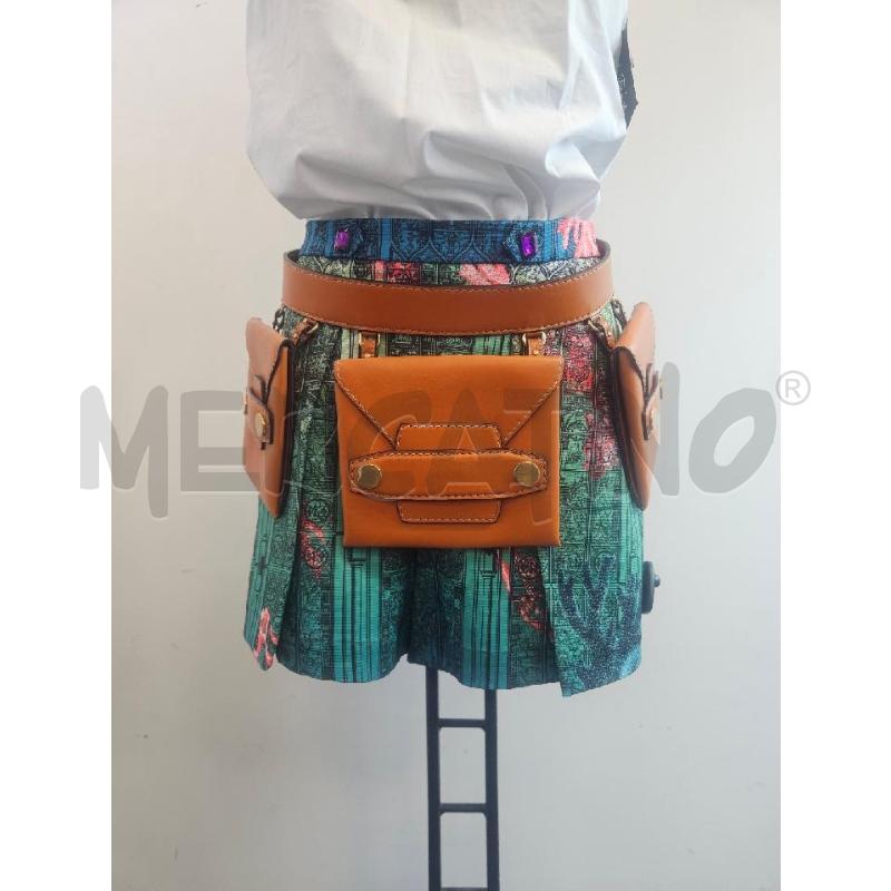 CINTURA D STELLA MC CARTNEY ARANCIO IN PELLE  | Mercatino dell'Usato Verona fiera 1