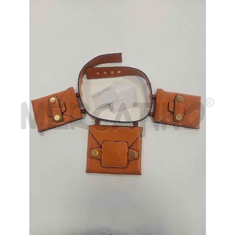 CINTURA D STELLA MC CARTNEY ARANCIO IN PELLE  | Mercatino dell'Usato Verona fiera 4