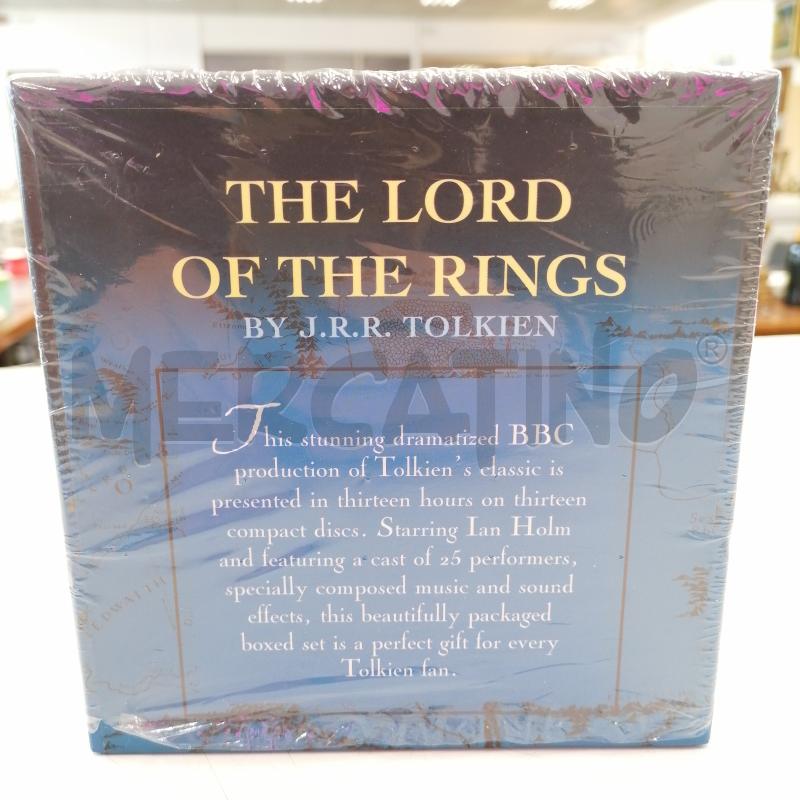 COFANETTO AUDIO LIBRO THE LORD OF THE RINGS INGLESE 4CD | Mercatino dell'Usato Verona fiera 2