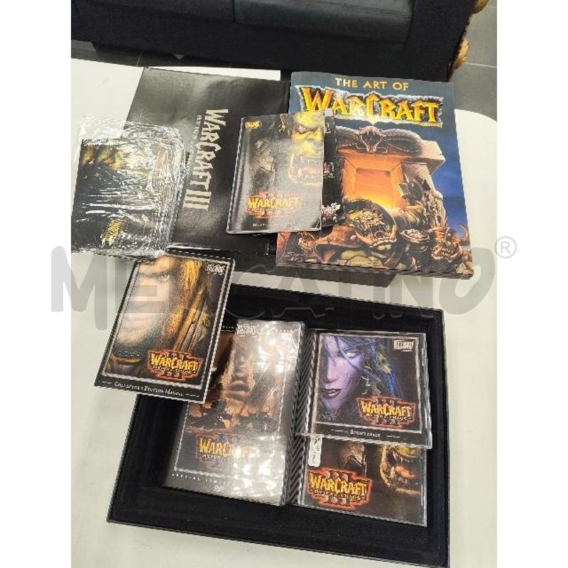 COFANETTO WARCRAFT III REIGN OF CHAOS COMPLETO | Mercatino dell'Usato Verona fiera 2