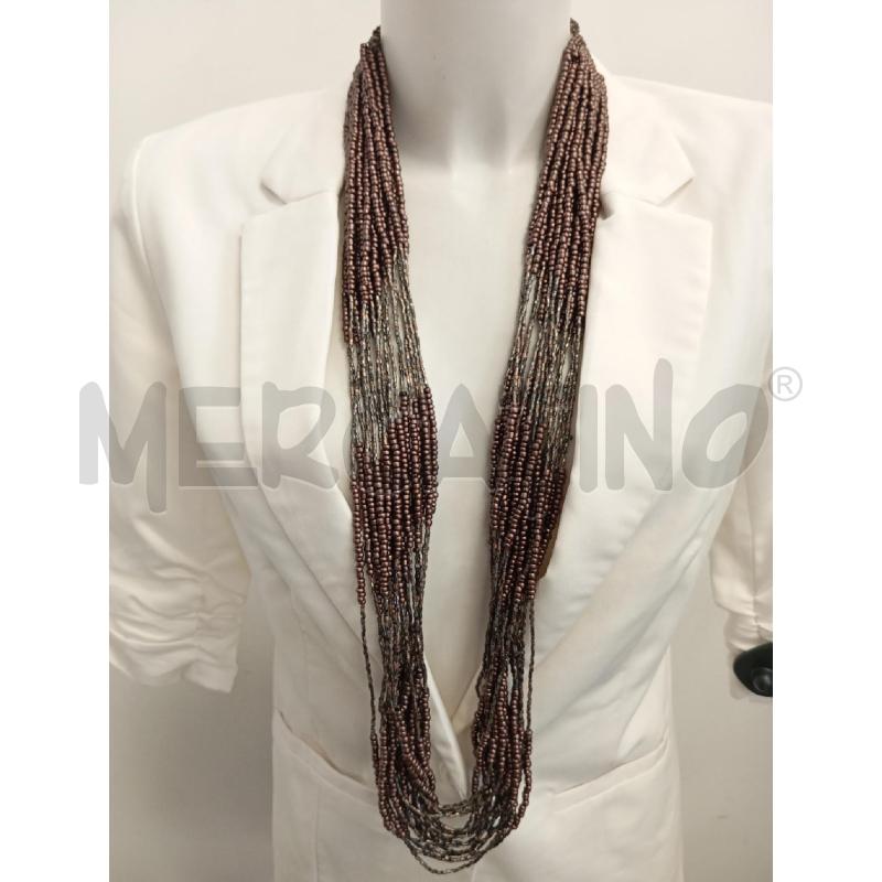 COLLANA MALIPARMI MULTIFILI COLOR BRONZO | Mercatino dell'Usato Verona fiera 1