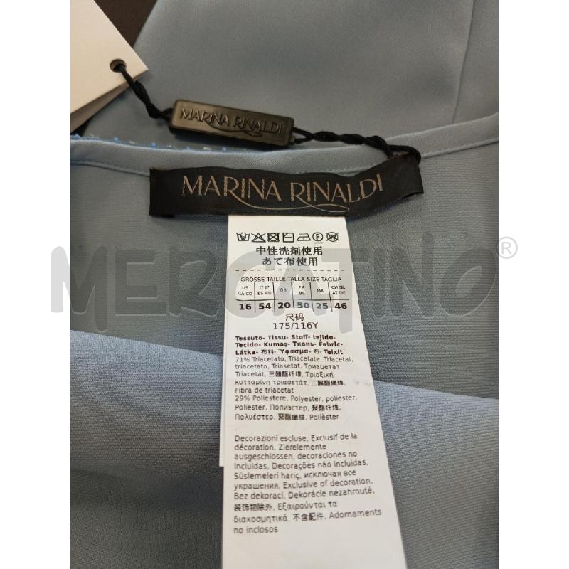 COMPLETO DONNA MARINA RINALDI CARTA DA ZUCCHERO SCOLLO PIETRE | Mercatino dell'Usato Verona fiera 5