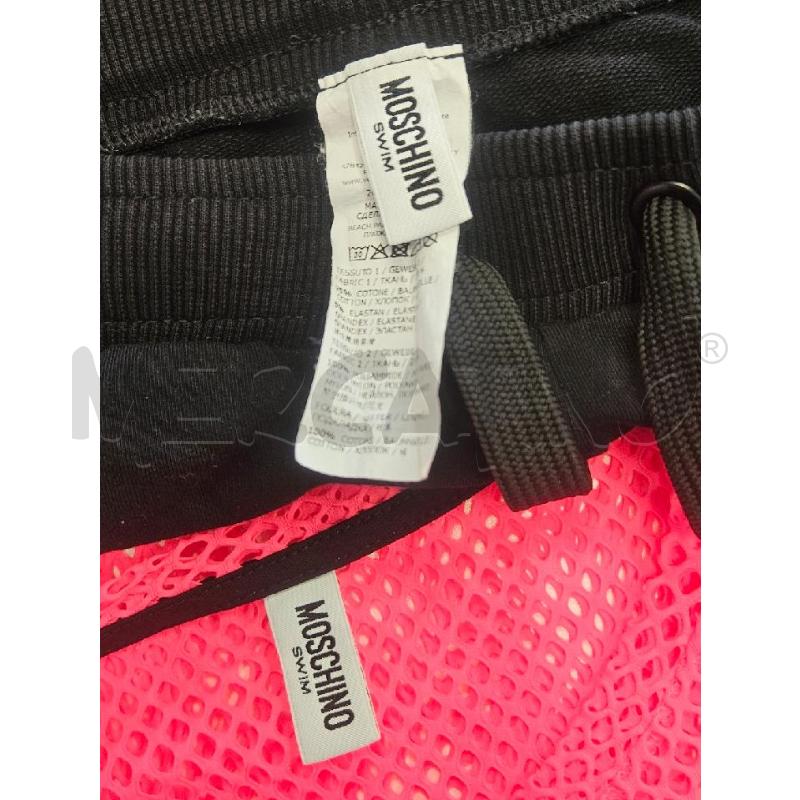 COMPLETO DONNA MOSCHINO SWIM NERO FUCSIA | Mercatino dell'Usato Verona fiera 4