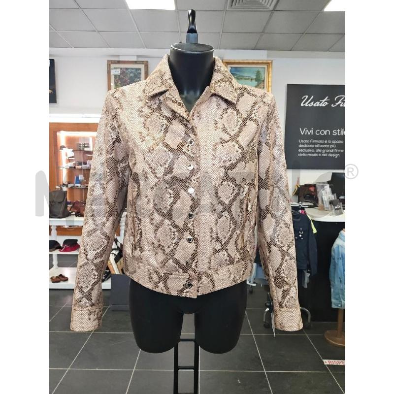 COMPLETO DONNA TRUSSARDI JEANS PITONATO MARRONE | Mercatino dell'Usato Verona fiera 2