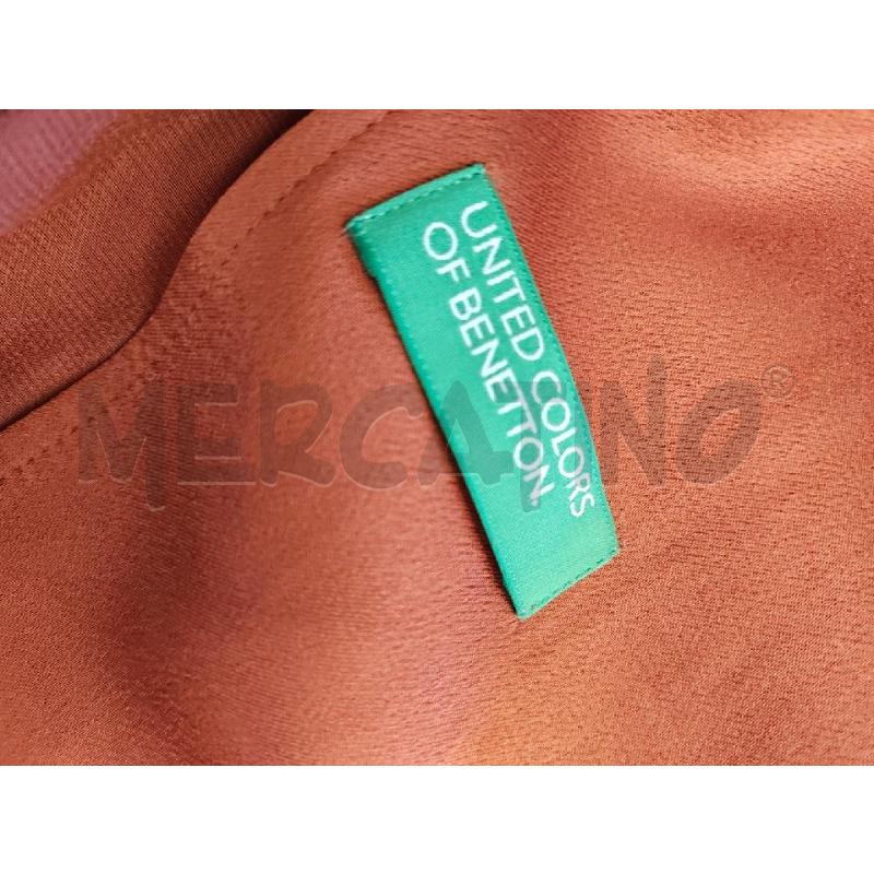 COMPLETO D BENETTON LUCIDO ARANCIO GIA +PANTA | Mercatino dell'Usato Verona fiera 4