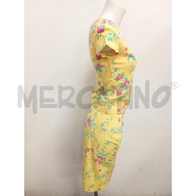 COMPLETO D CAVALLI CLASS GIALLO CON GONNA | Mercatino dell'Usato Verona fiera 2