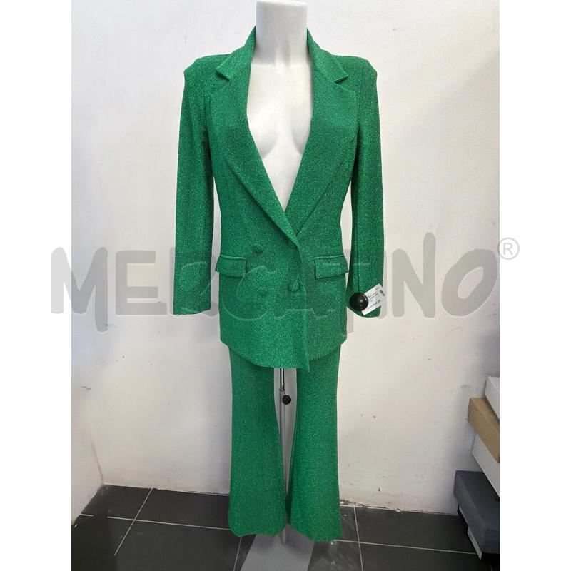 COMPLETO D DIXIE VERDE LUREX | Mercatino dell'Usato Verona fiera 1