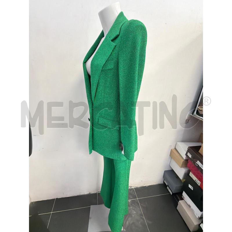 COMPLETO D DIXIE VERDE LUREX | Mercatino dell'Usato Verona fiera 2
