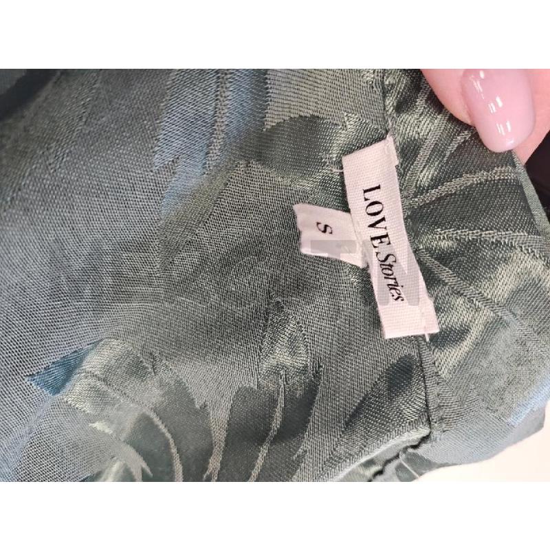 COMPLETO D LOVE STORIES VERDE FOGLIE CARDIGAN +PANTA  | Mercatino dell'Usato Verona fiera 4