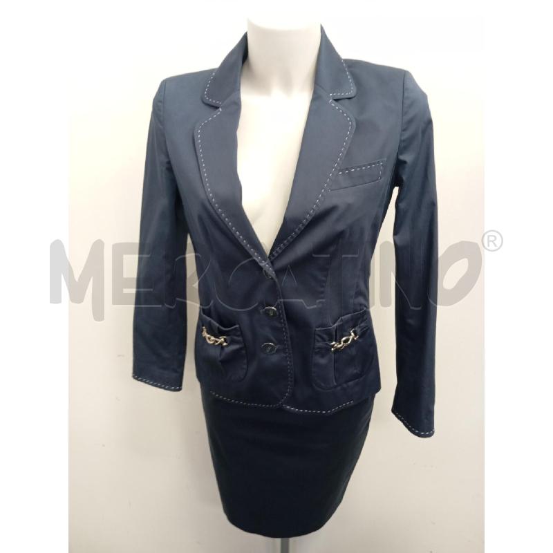 COMPLETO D LUISA SPAGNOLI BLU CUC BIANCHE  | Mercatino dell'Usato Verona fiera 1