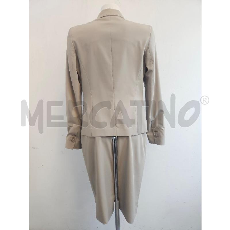 COMPLETO D SEVENTY BEIGE GIACCA+GONNA  | Mercatino dell'Usato Verona fiera 3