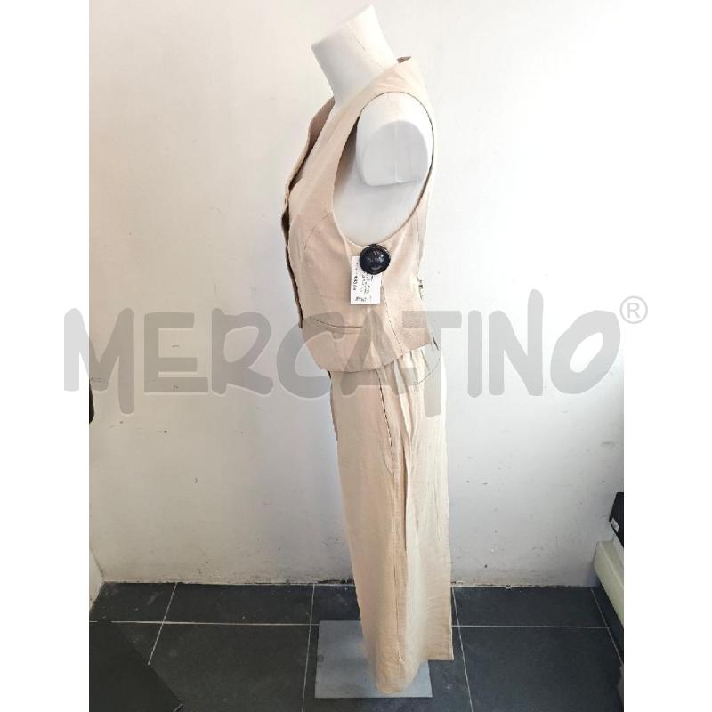COMPLETO D TENSIONE IN BEIGE GILET +PANTALONE | Mercatino dell'Usato Verona fiera 2