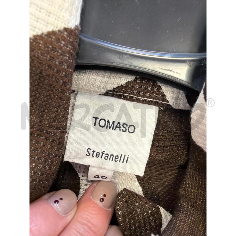 COMPLETO D TOMASO STEFANELLI MACULATO BIANCO MARRONE  | Mercatino dell'Usato Verona fiera 5
