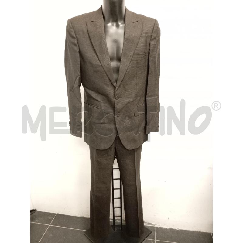 COMPLETO U PIED DE POULE MARRONE NERO  | Mercatino dell'Usato Verona fiera 1