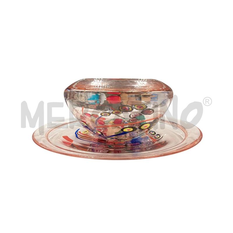 COMPOSIZIONE PIATTO CIOTOLA MURANO | Mercatino dell'Usato Verona fiera 1