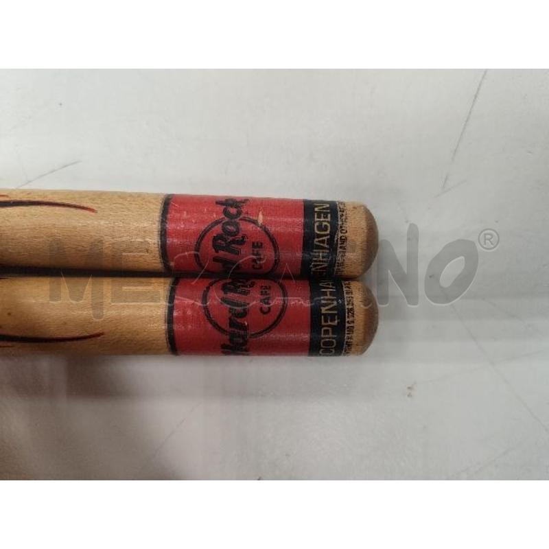 COPPIA BACCHETTE HARD ROCK COPENAGHEN | Mercatino dell'Usato Verona fiera 2