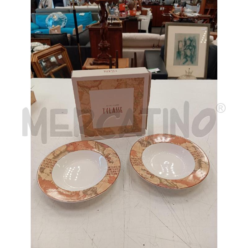 COPPIA PIATTI ALVIERO MARTINI NUOVI CON SCATOLA | Mercatino dell'Usato Verona fiera 1