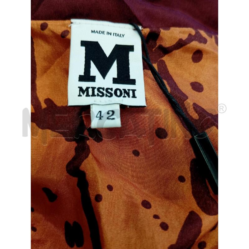 COPRICOSTUME MISSONI ARANCIO BORDEAUX  | Mercatino dell'Usato Verona fiera 5