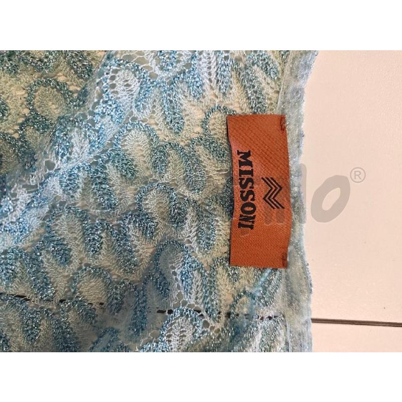 COPRICOSTUME MISSONI CROCHET AZZURRO VERDE ACQUA | Mercatino dell'Usato Verona fiera 5