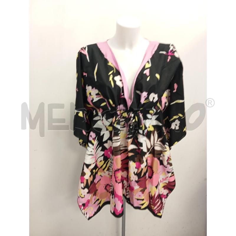 COPRICOSTUME MISSONI NERO FIORI LILLA ROSA | Mercatino dell'Usato Verona fiera 1