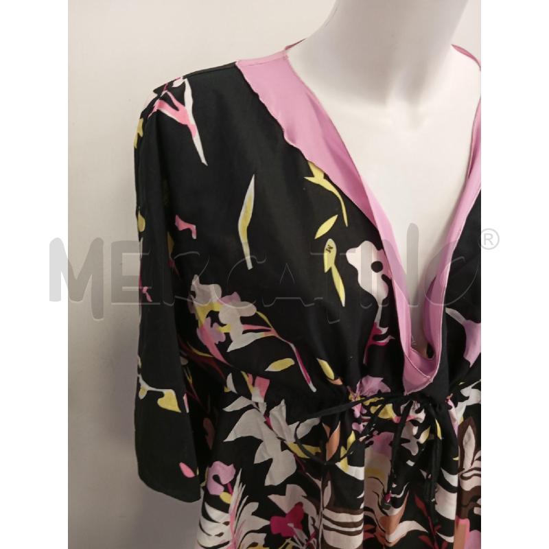 COPRICOSTUME MISSONI NERO FIORI LILLA ROSA | Mercatino dell'Usato Verona fiera 2