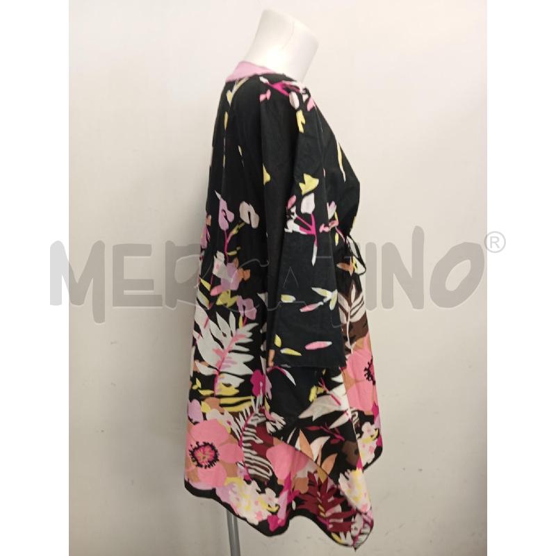 COPRICOSTUME MISSONI NERO FIORI LILLA ROSA | Mercatino dell'Usato Verona fiera 3