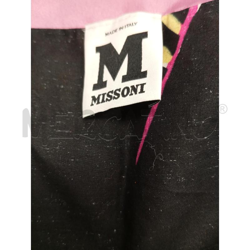COPRICOSTUME MISSONI NERO FIORI LILLA ROSA | Mercatino dell'Usato Verona fiera 5